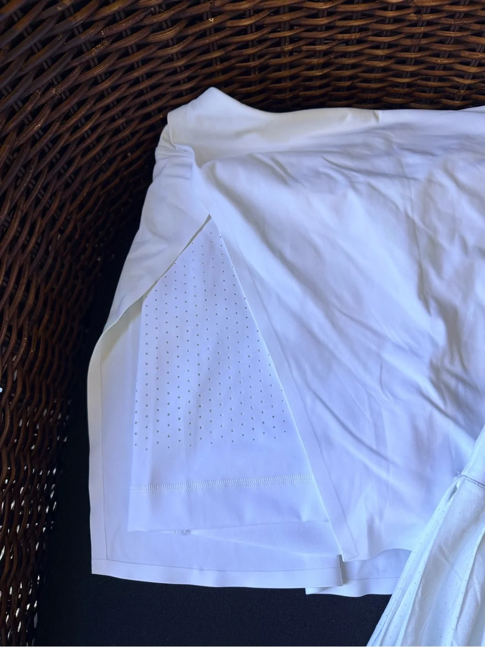 Women’s White Lululemon Skirts with built in shorts